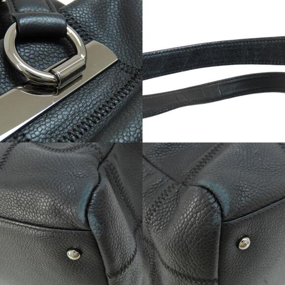 Chanel Chocobar handbag caviar leather - Picture 9 of 10